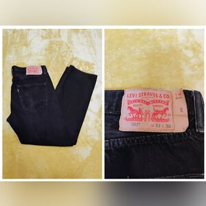 Levi's Men's Black 33x30